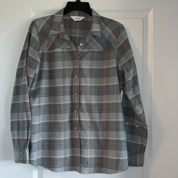 Orvis Flannel Shirt - Picture 1 of 16